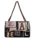 Limited  Patchwork Jumbo Flap Bag, front view